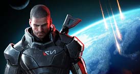 Commander Shepard - Screenshot Mass Effect Homepage - © 2012 EA | Bioware