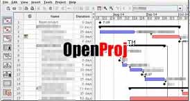 OpenProj: Projektverwaltung, Projektplanung und Projektmanagement zum Nulltarif! Open Source, Kostenlos und Gut.